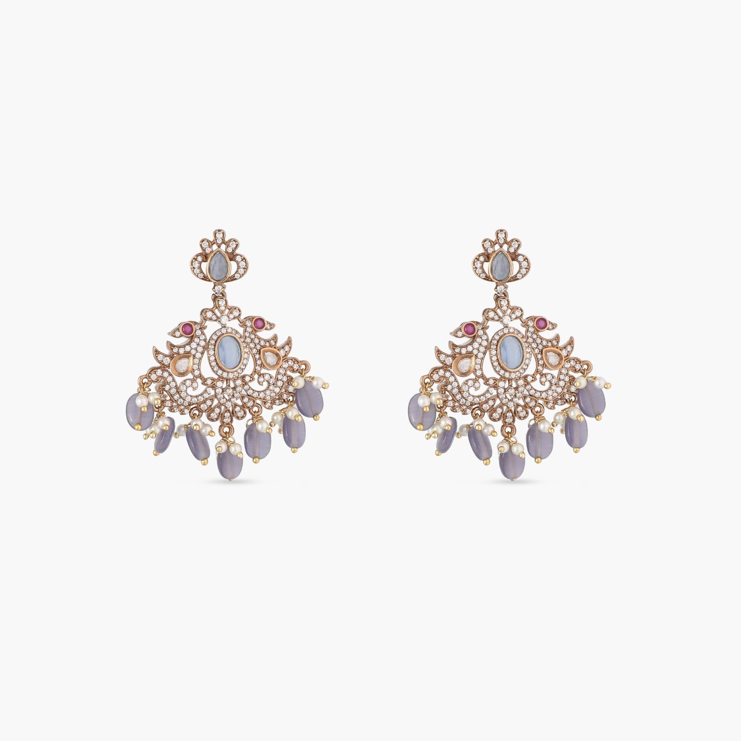 Adelia Nakshatra CZ Necklace Set