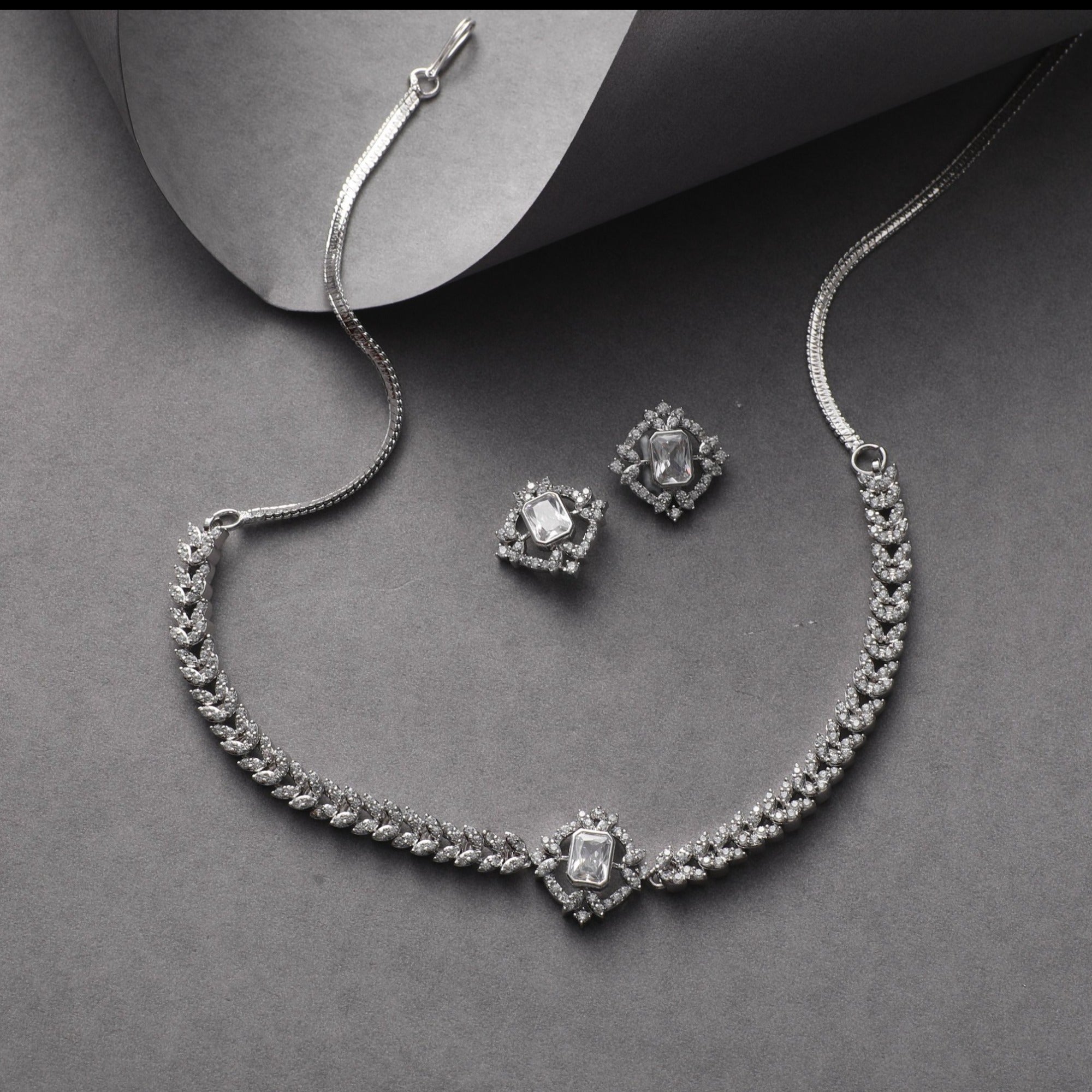 Shaz Nakshatra CZ Necklace Set