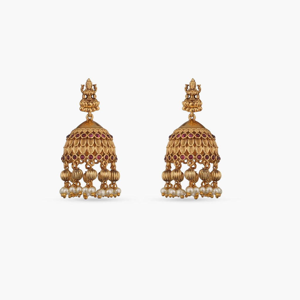 Baijanti Antique Jhumka Earrings
